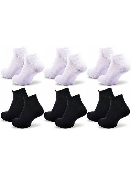 Sergio Tacchini Pack Chaussettes courtes Femme Sneaker  Lot de 6 - Kiabi