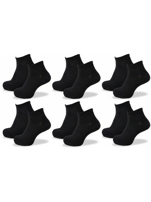 Sergio Tacchini Pack Chaussettes courtes Femme Sneaker  Lot de 6 - Kiabi