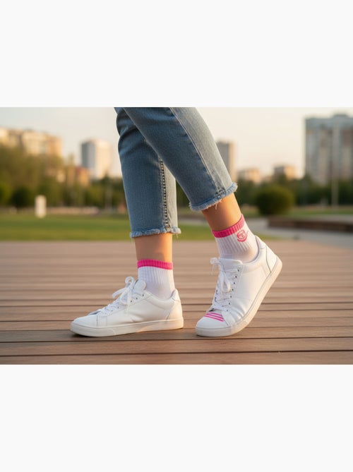 Sergio Tacchini Pack Chaussettes courtes Fille Quarter  Lot de 6 - Kiabi