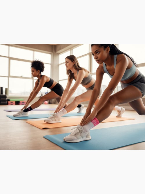 Sergio Tacchini Pack Chaussettes courtes Fille Quarter  Lot de 6 - Kiabi