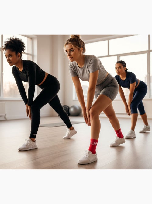 Sergio Tacchini Pack Chaussettes courtes Fille Quarter  Lot de 6 - Kiabi