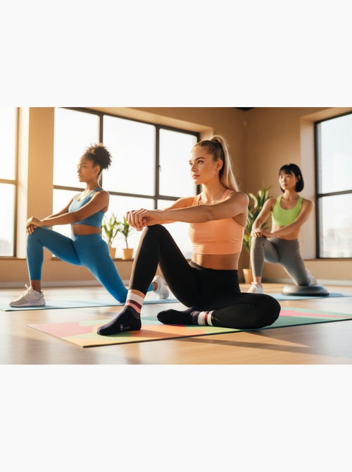 Sergio Tacchini Pack Chaussettes courtes Fille Quarter  Lot de 6 - Kiabi