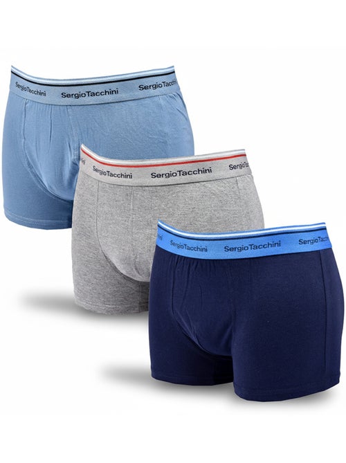 Sergio Tacchini Pack de Boxers Homme  Lot de 3 - Kiabi