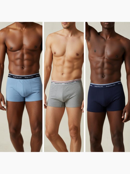 Sergio Tacchini Pack de Boxers Homme  Lot de 3 - Kiabi