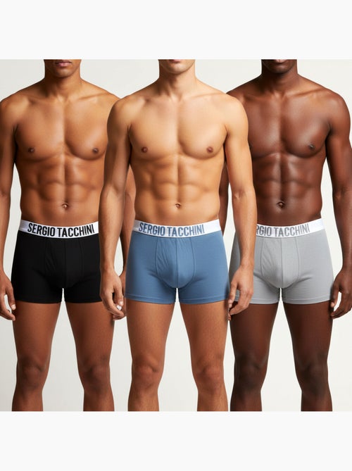 Sergio Tacchini Pack de Boxers Homme  Lot de 3 - Kiabi
