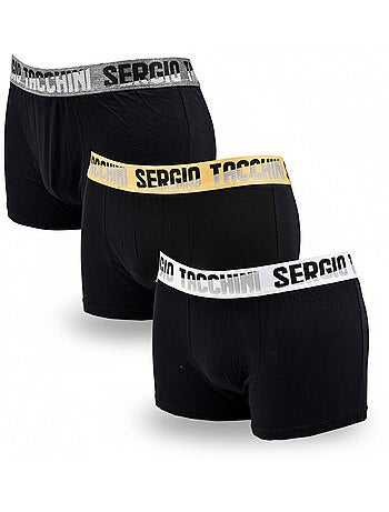 Sergio Tacchini Pack de Boxers Homme Lot de 3