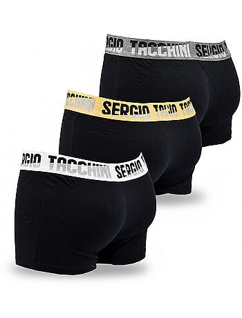 Sergio Tacchini Pack de Boxers Homme Lot de 3