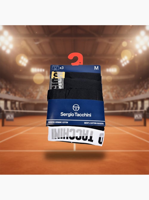 Sergio Tacchini Pack de Boxers Homme  Lot de 3 - Kiabi