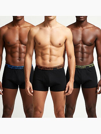 Sergio Tacchini Pack de Boxers Homme Lot de 3