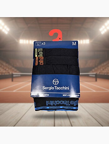 Sergio Tacchini Pack de Boxers Homme Lot de 3