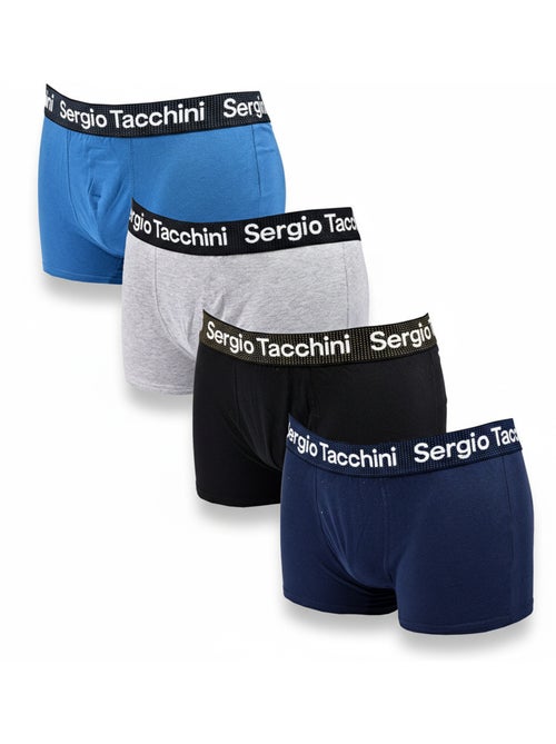 Sergio Tacchini Pack de Boxers Homme  Lot de 4 - Kiabi