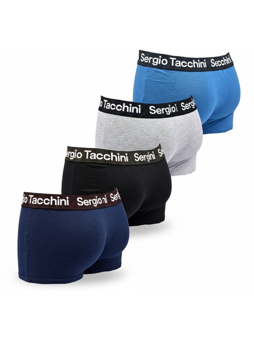Sergio Tacchini Pack de Boxers Homme  Lot de 4 - Kiabi