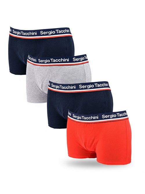 Sergio Tacchini Pack de Boxers Homme  Lot de 4 - Kiabi