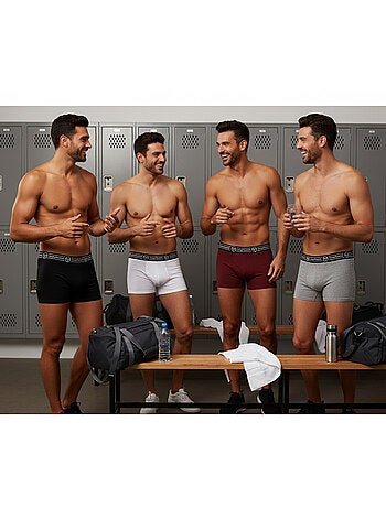 Sergio Tacchini Pack de Boxers Homme Lot de 4