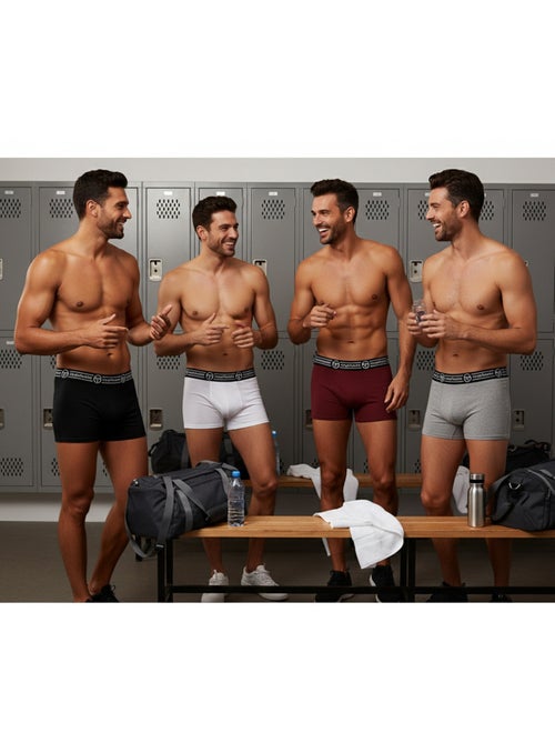 Sergio Tacchini Pack de Boxers Homme  Lot de 4 - Kiabi