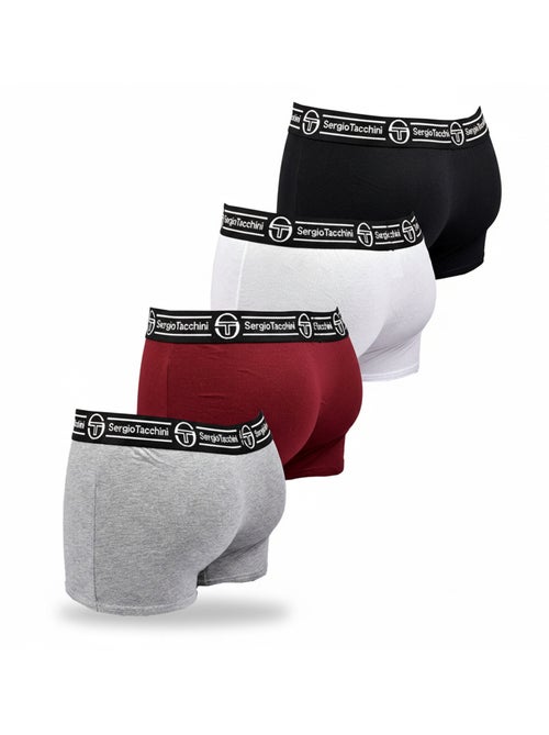 Sergio Tacchini Pack de Boxers Homme  Lot de 4 - Kiabi