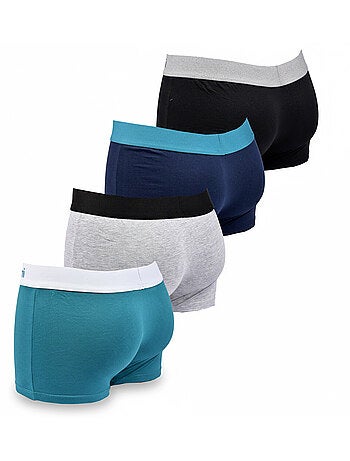 Sergio Tacchini Pack de Boxers Homme Lot de 4