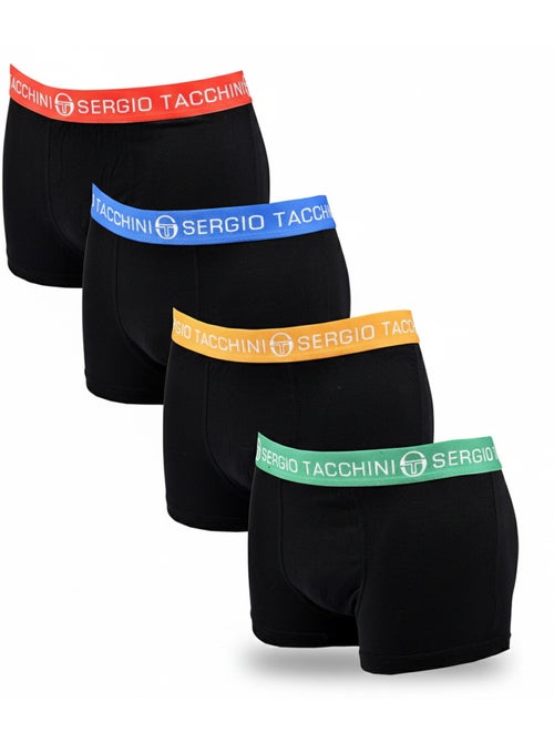Sergio Tacchini Pack de Boxers Homme  Lot de 4 - Kiabi