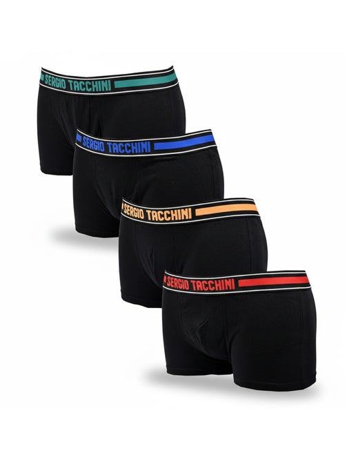 Sergio Tacchini Pack de Boxers Homme  Lot de 4 - Kiabi