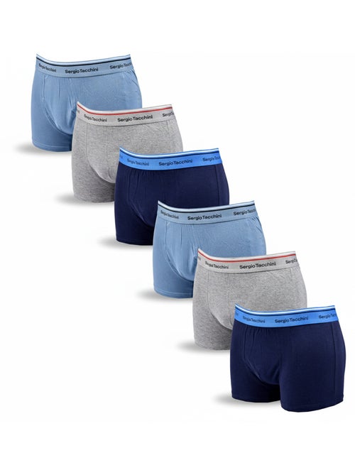 Sergio Tacchini Pack de Boxers Homme  Lot de 6 - Kiabi