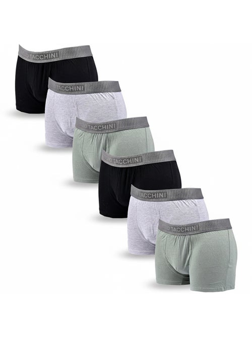 Sergio Tacchini Pack de Boxers Homme  Lot de 6 - Kiabi