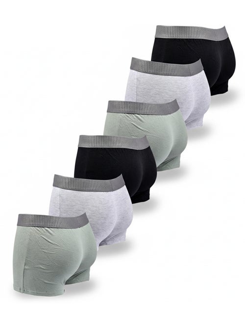 Sergio Tacchini Pack de Boxers Homme  Lot de 6 - Kiabi
