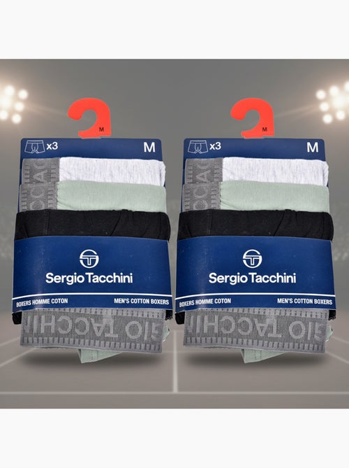 Sergio Tacchini Pack de Boxers Homme  Lot de 6 - Kiabi