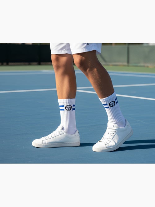 Sergio Tacchini Pack de Chaussettes enfant Tennis Crew Lot de 6 Paires - Kiabi