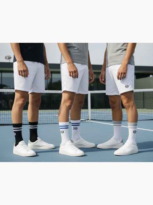 Sergio Tacchini Pack de Chaussettes enfant Tennis Crew Lot de 6 Paires - Kiabi