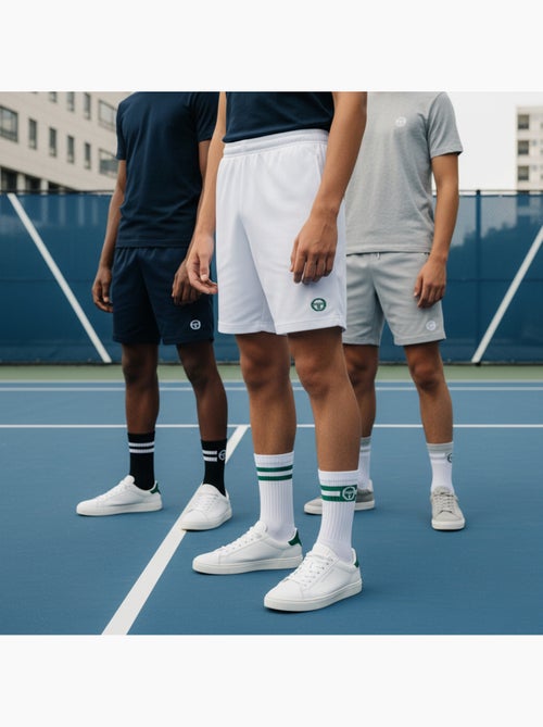 Sergio Tacchini Pack de Chaussettes enfant Tennis Crew Lot de 9 Paires - Kiabi