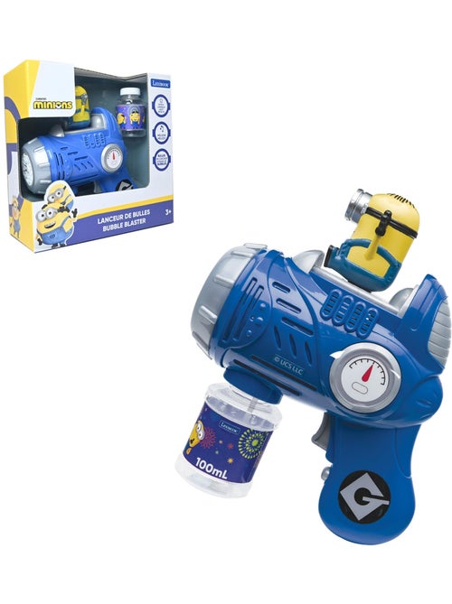 Série de pistolet à bulles - pistolet à bulles les minions avec effets lumineux et sonores. - Kiabi