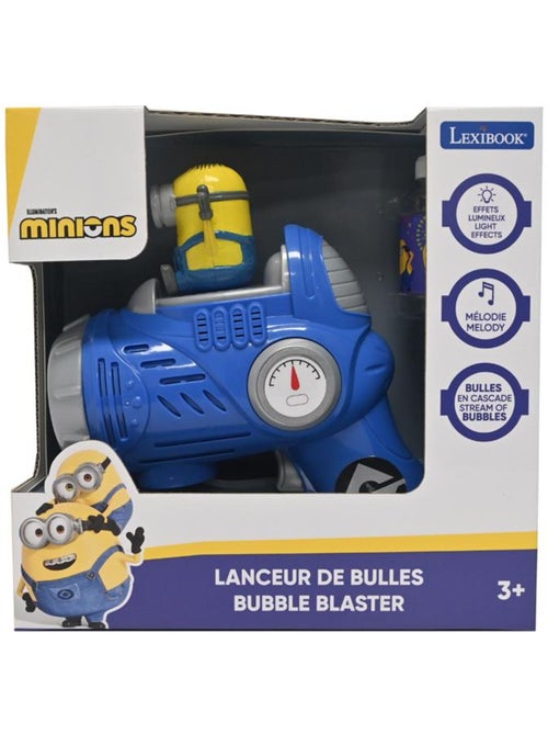 Série de pistolet à bulles - pistolet à bulles les minions avec effets lumineux et sonores. - Kiabi
