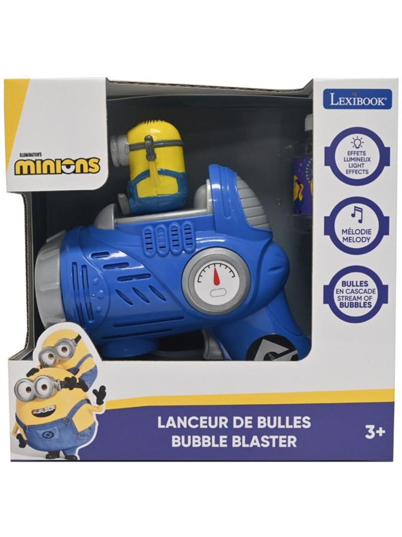 Série de pistolet à bulles - pistolet à bulles les minions avec effets lumineux et sonores. Jaune - Kiabi