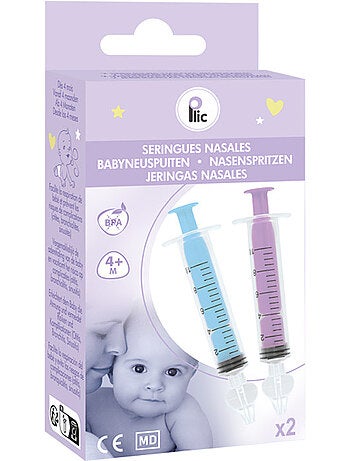 Seringues de lavage nasal bébé réutilisables silicone