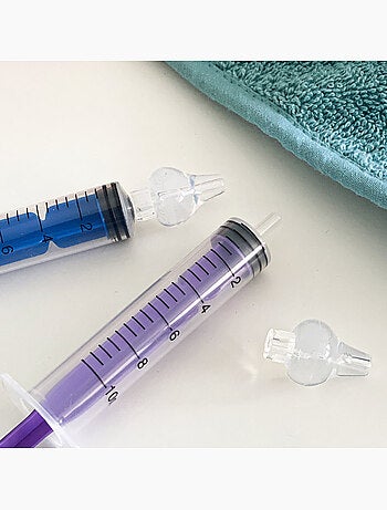 Seringues de lavage nasal bébé réutilisables silicone