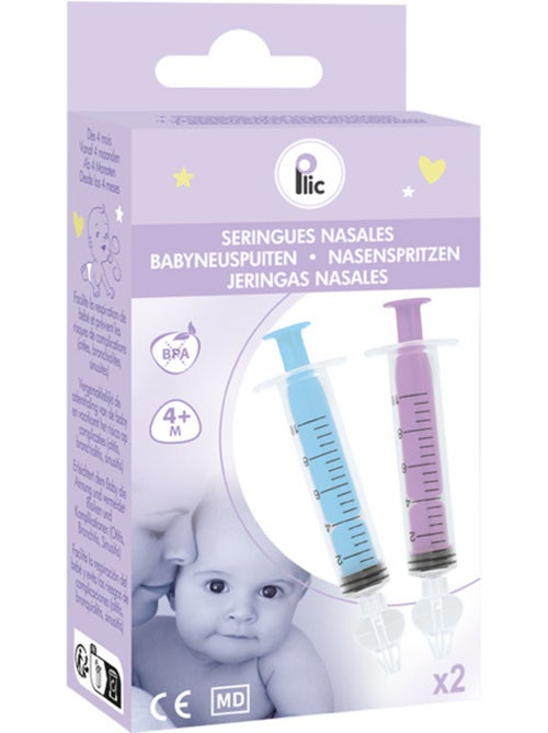 Seringues de lavage nasal bébé réutilisables - Kiabi