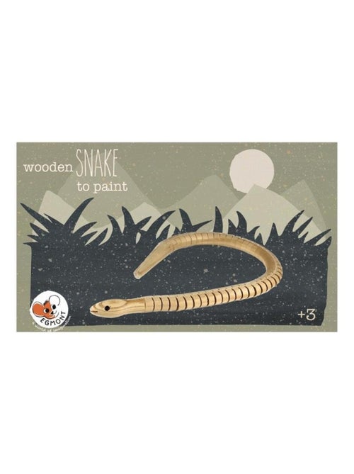 Serpent en bois a peindre - Kiabi
