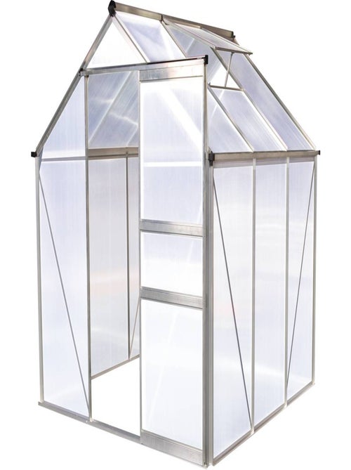 Serre jardin polycarbonate "Hortensia" - 3,65m² - Kiabi