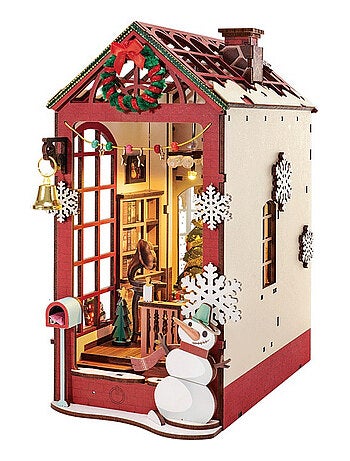 Serre Livre Christmas indoor Booknook