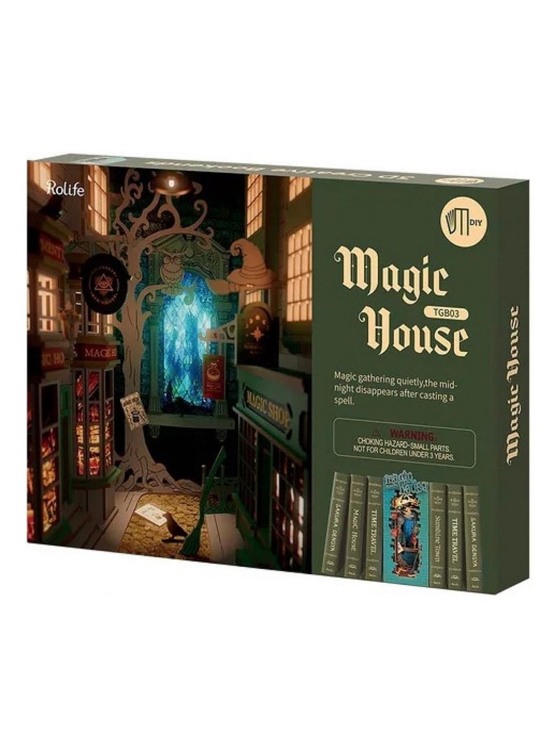 Serre livre en bois Magic House N/A - Kiabi