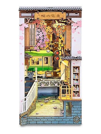 Serre livre en bois Sakura Densya