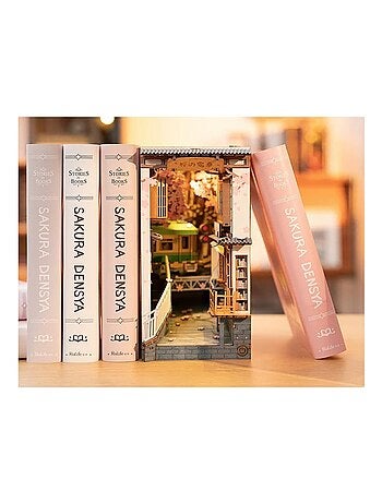 Serre livre en bois Sakura Densya