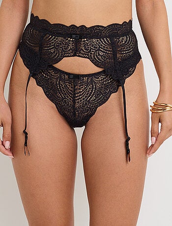 Serre-taille dentelle Dentelle - RougeGorge Lingerie