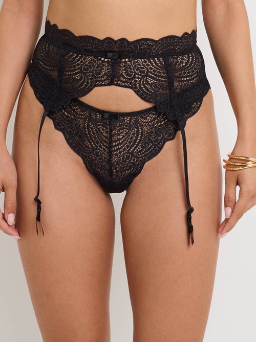 Serre-taille dentelle Dentelle - RougeGorge Lingerie - Kiabi