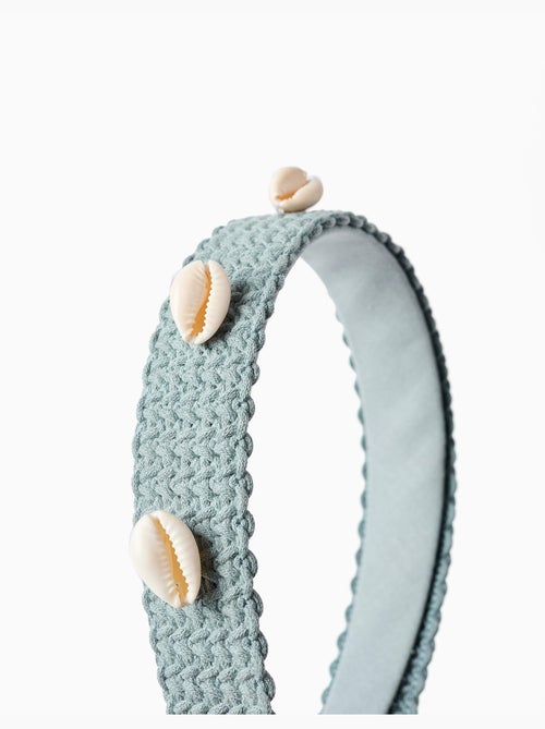 Serre-tête avec application de coquillage cauri - Kiabi