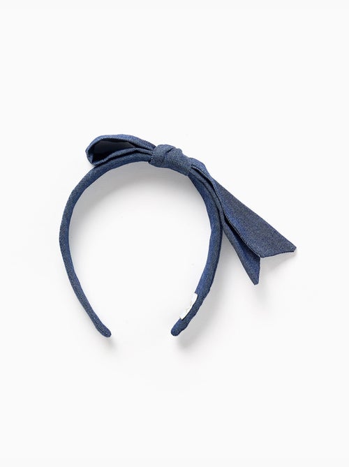 Serre-tête avec grand nœud - Kiabi