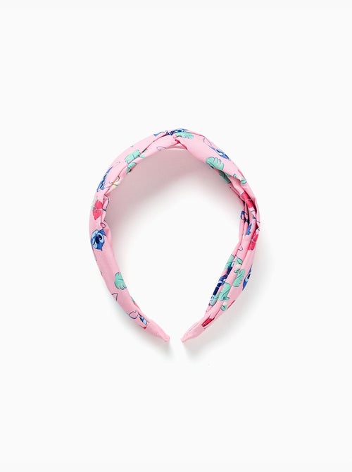 Serre-tête avec motif Stitch et fleurs - Kiabi