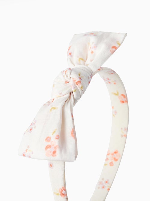 Serre-tête avec Noeud Floral - Kiabi