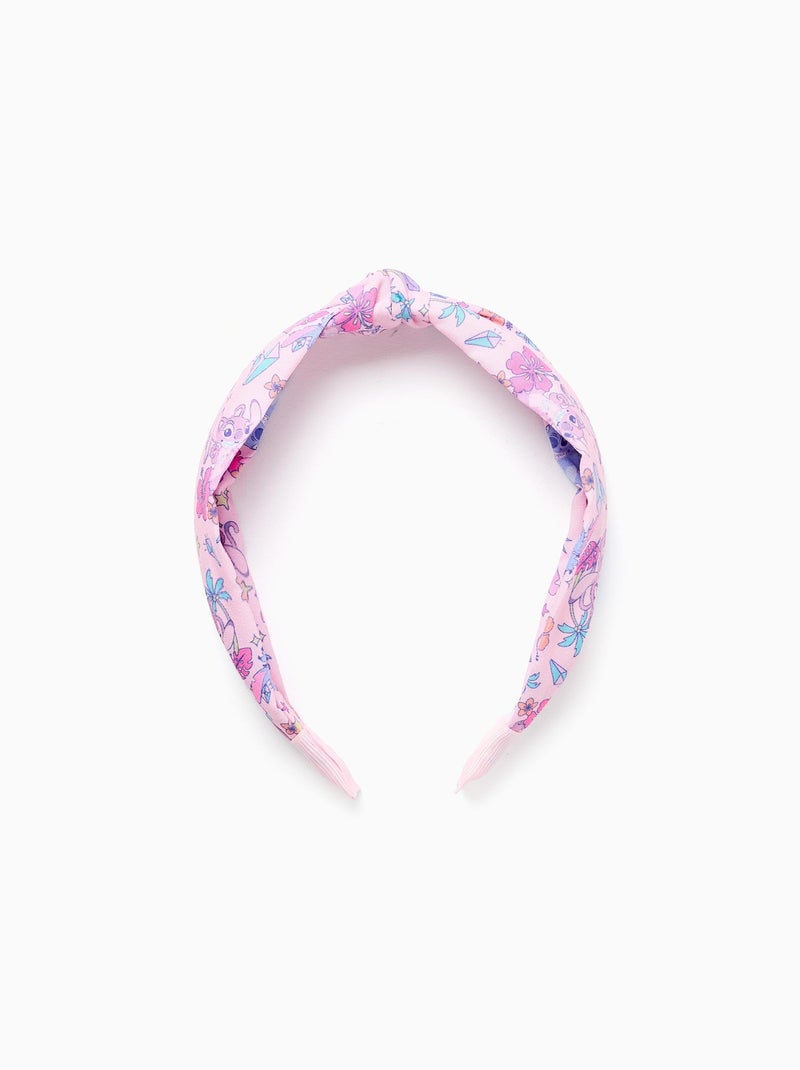 Serre-Tête avec Nœud Lilo et Stitch Mauve lilas - Kiabi