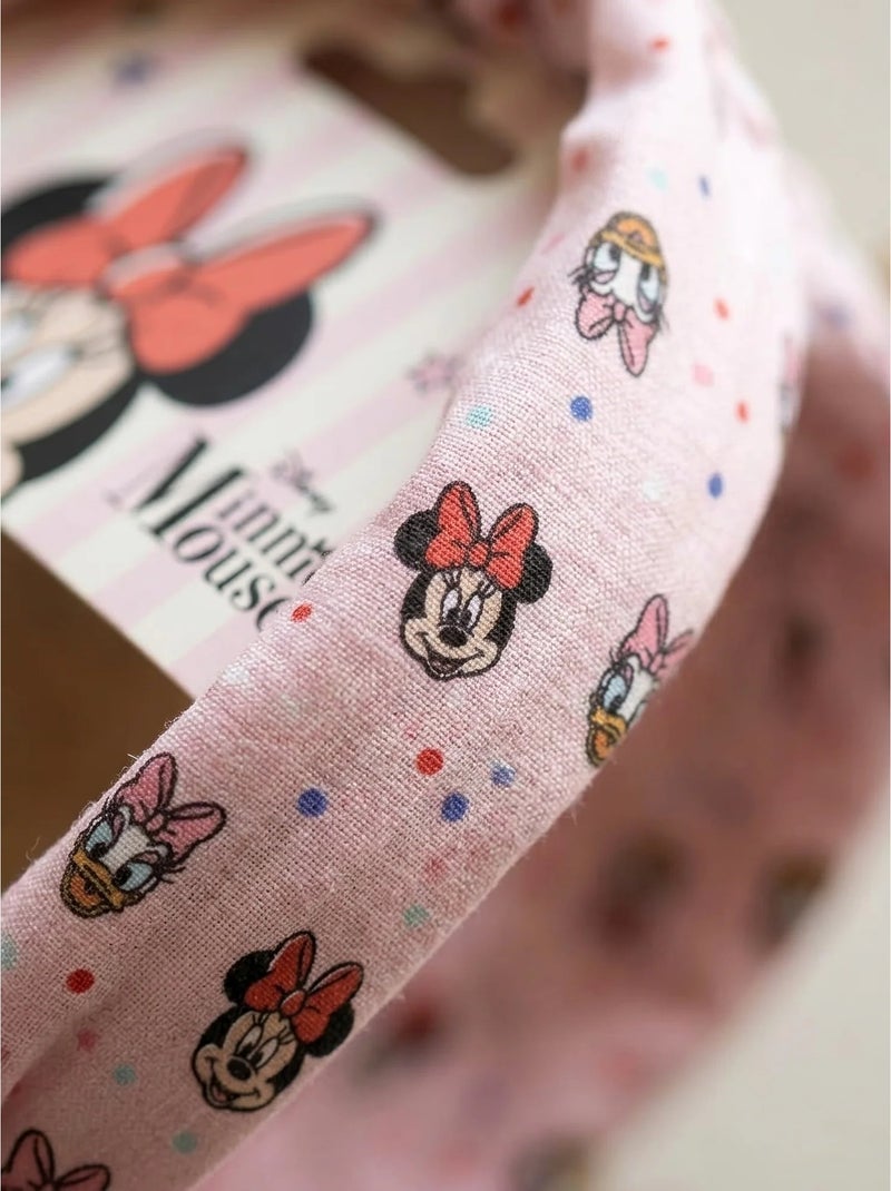 Serre-tête en bambou minnie mouse disney Rose - Kiabi